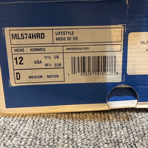 Mens new balance lifestyle shoes size 12. Very versatile shoes! - Picture 2 of 5